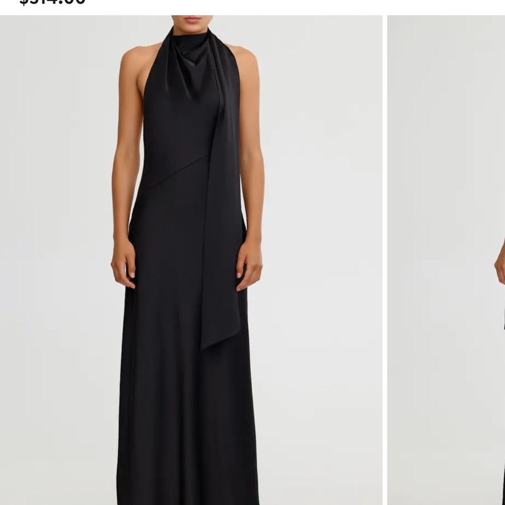 Elegant Black Maxi Dress